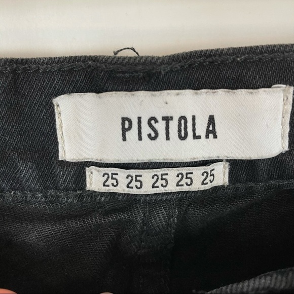 Pistola Distressed Raw Hem Ankle Skinny Jeans 25 - Picture 6 of 9